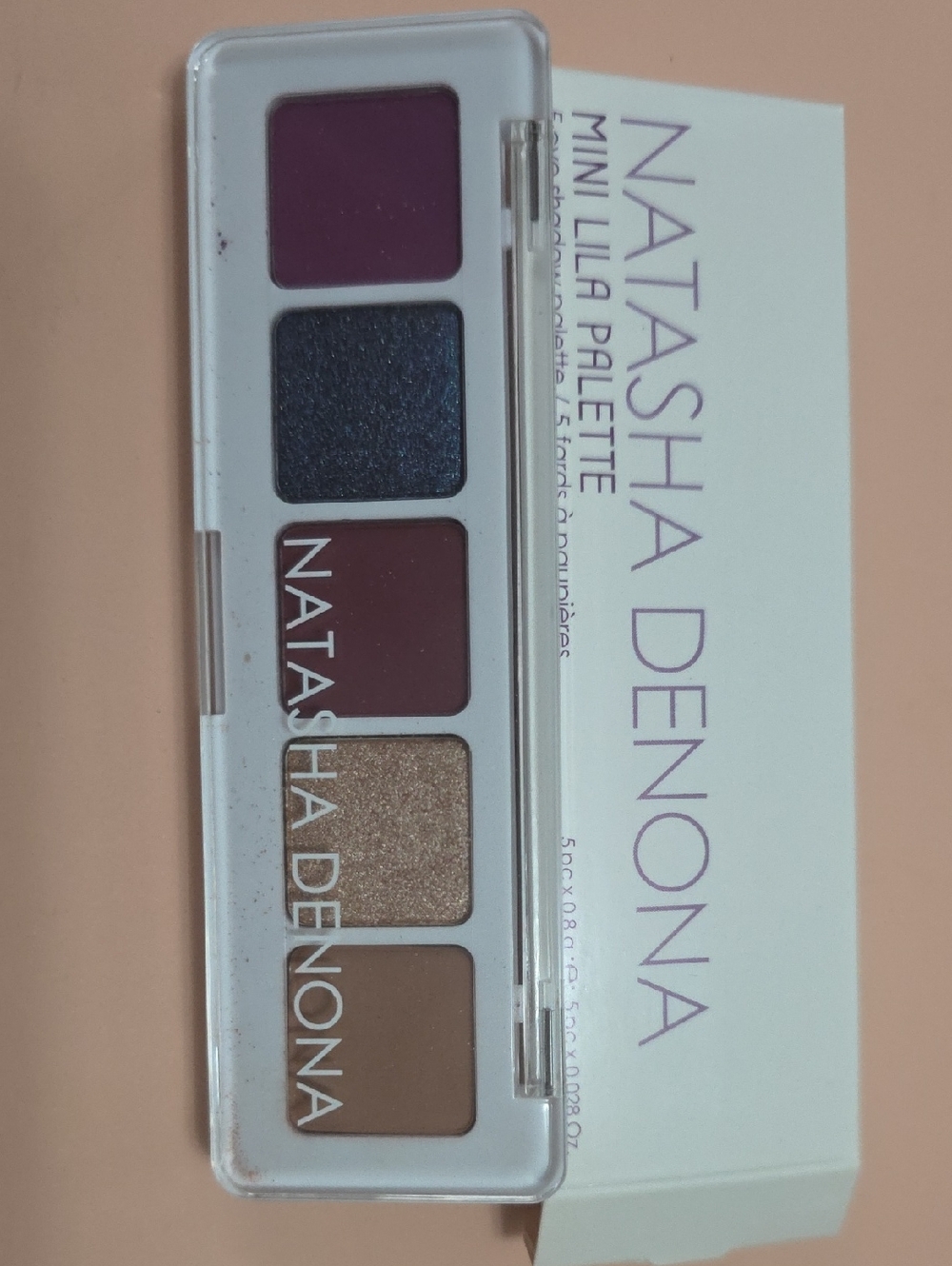 Natasha Denona Mini Lila Palette — Plum, Navy, Brown & Gold Eyeshadows